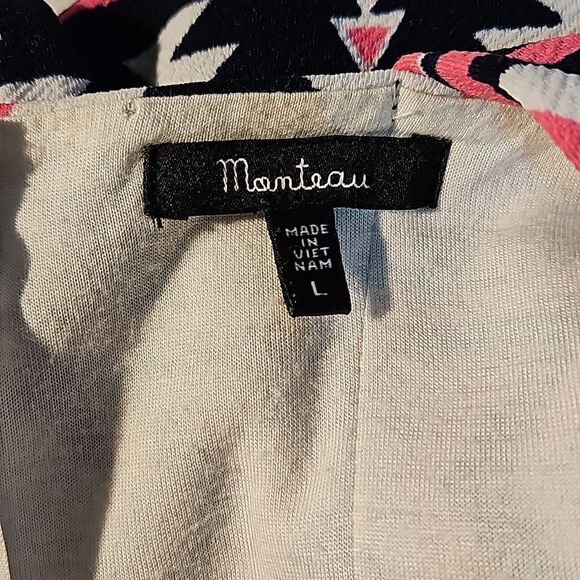 Monteau Dress with Waistline Cutouts Size Large (more like M) EUC - Picture 6 of 7